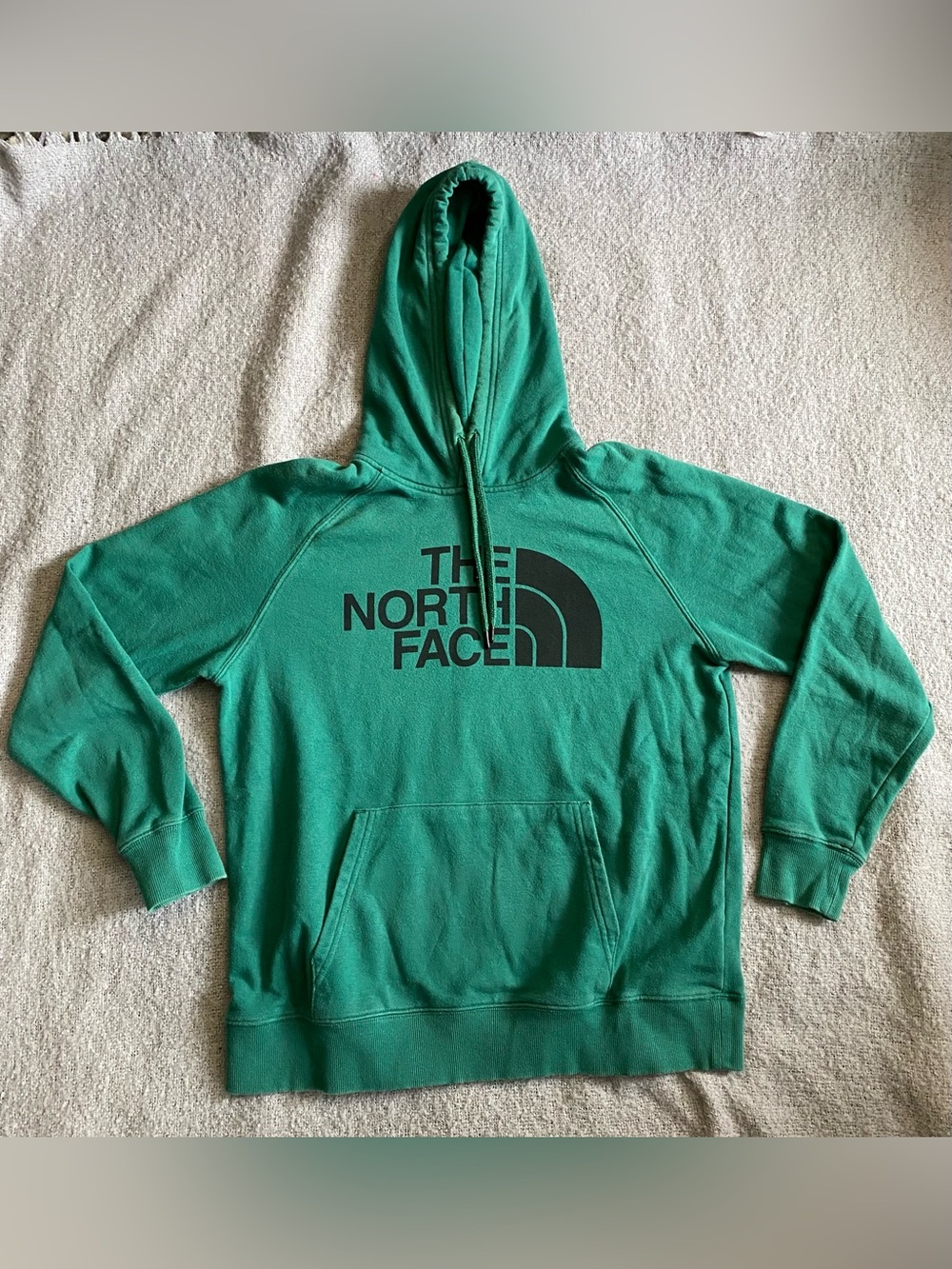 The North Face Green Logo Pullover Hoodie